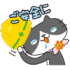日建協「はちにゃんLINEスタンプ」ができたよ！